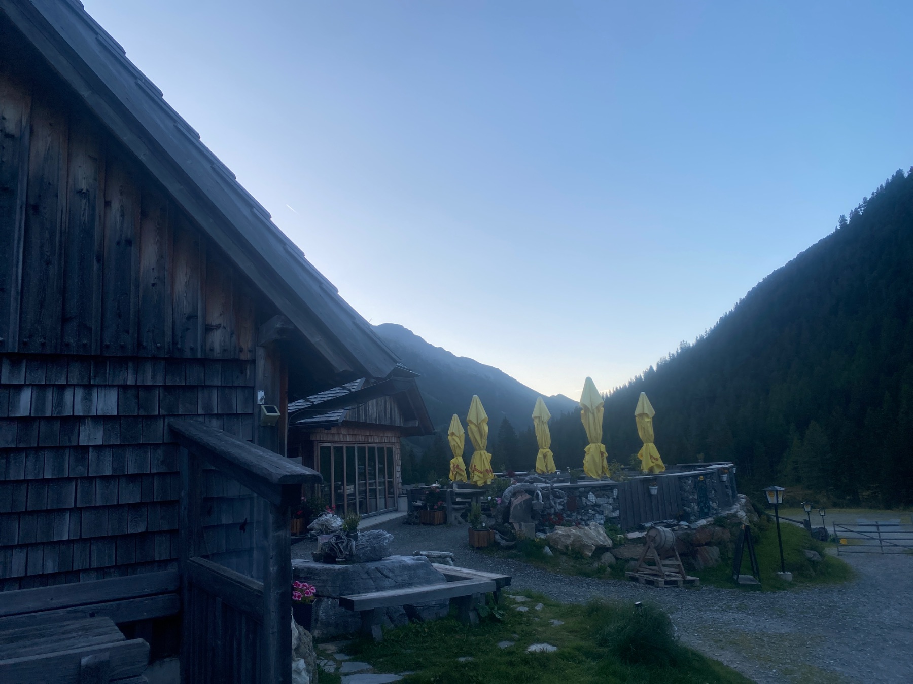 Tagesfoto der Hölzler Hütte
