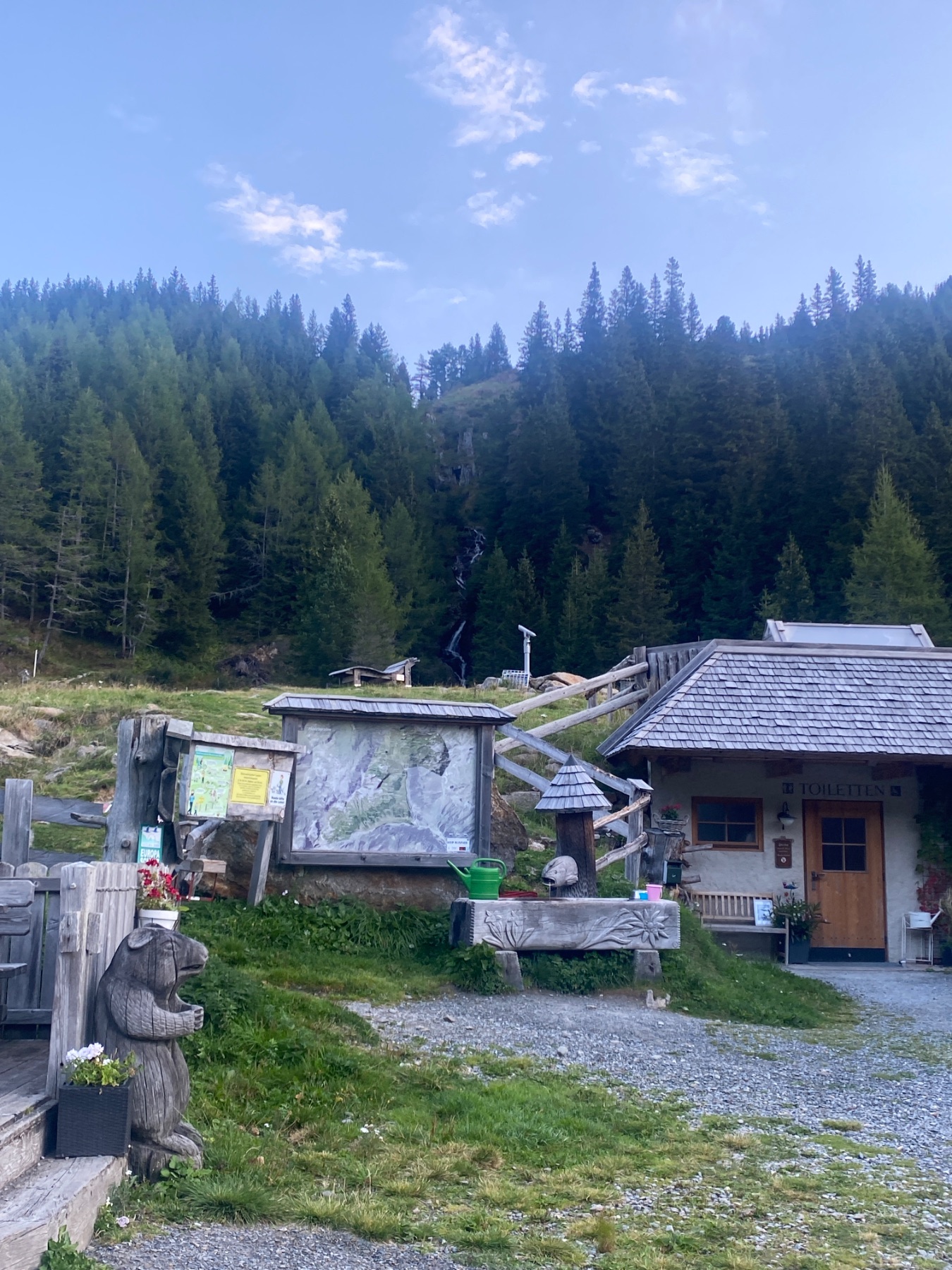 Tagesfoto der Hölzler Hütte